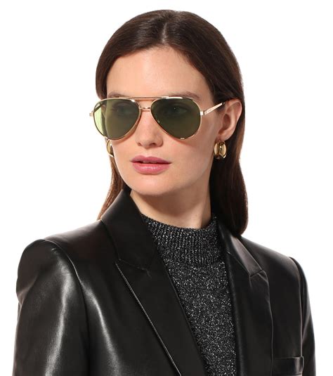 saint laurent sunglasses aviator|saint laurent sunglasses women's.